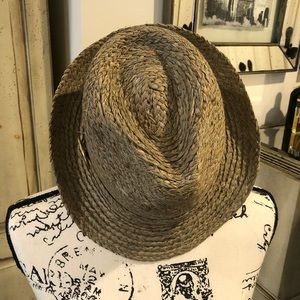 AllSaints Straw Fedora